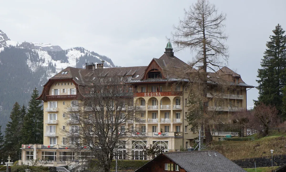 Hotel Regina in Wengen, Switzerland, home to Chez Meyer's, Jack's Brasserie and La Bulle